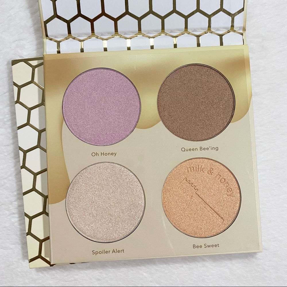 Beauty Bakerie Milk & Honey Highlighter Face Palette